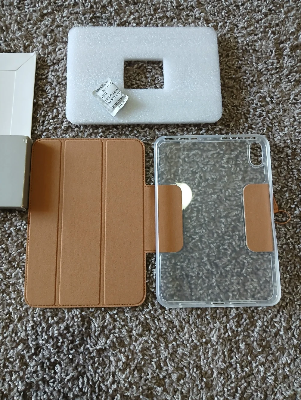 Heyday Tan/Brown Folio Ipad Mini 6 Case